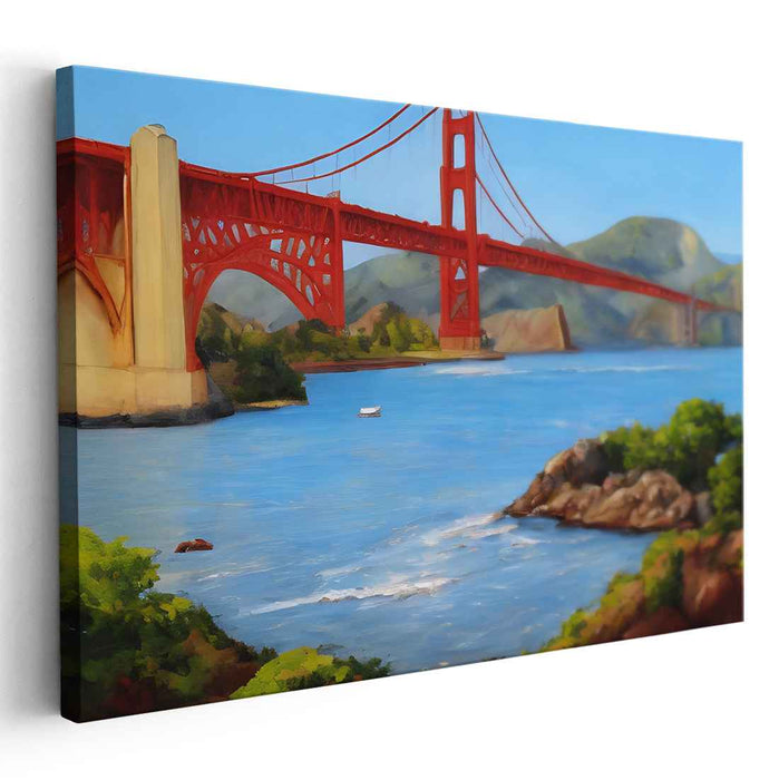 Realism Golden Gate Bridge #114