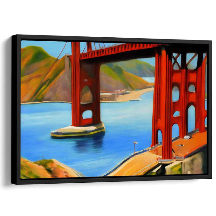 Authentic Earth Impressions: Realistic Landscape Canvas Art Print