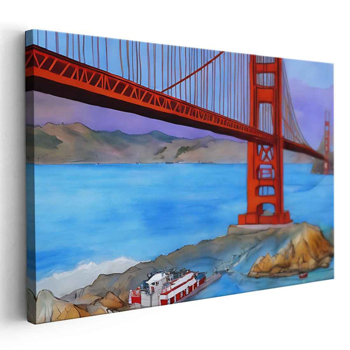 Realism Golden Gate Bridge #119