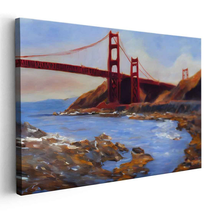 Realism Golden Gate Bridge #124