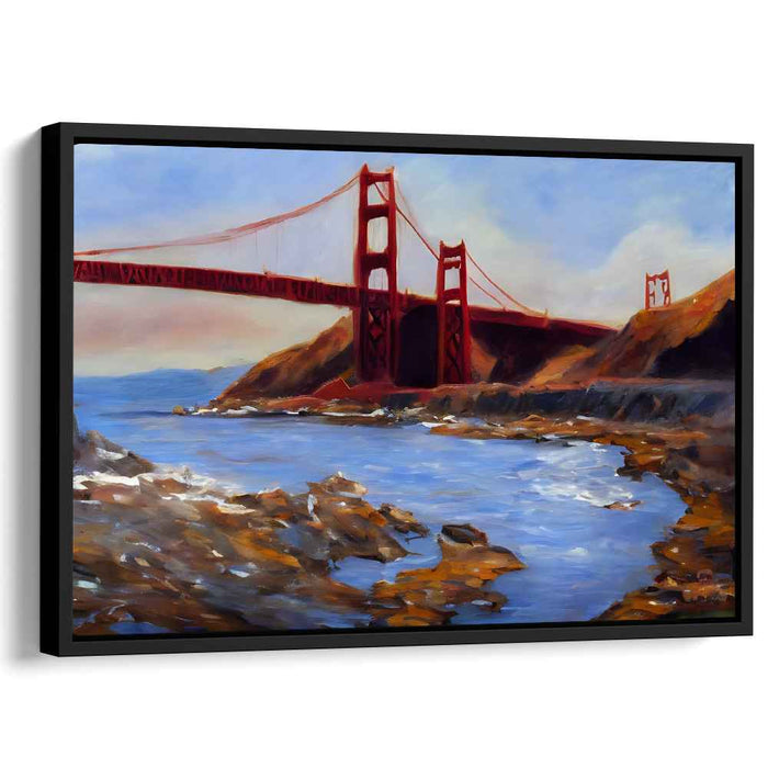 Realism Golden Gate Bridge #124