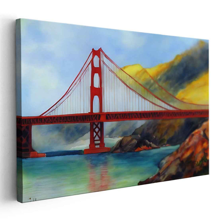 Realism Golden Gate Bridge #125