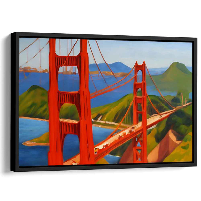 Realism Golden Gate Bridge #128