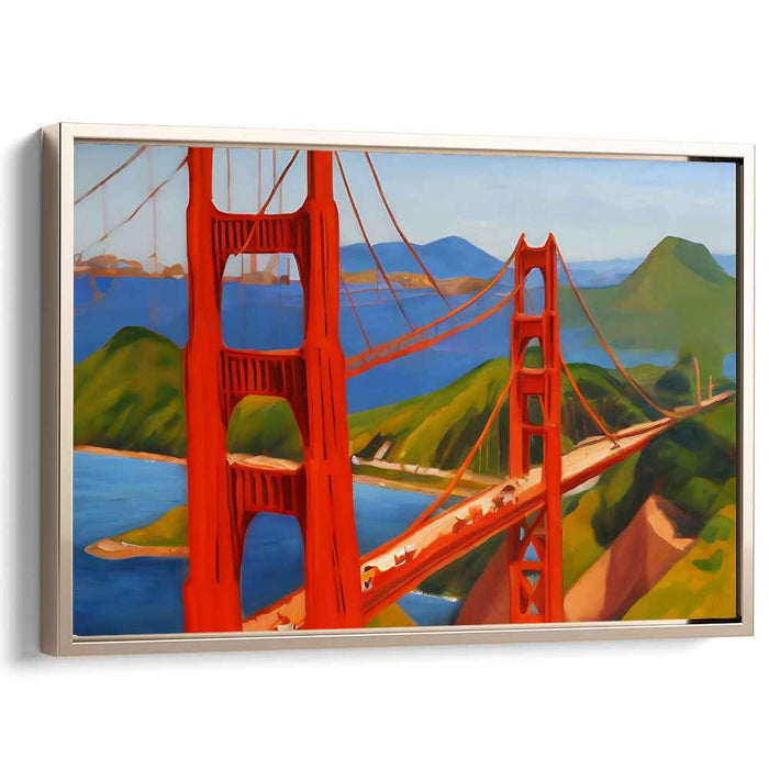 Realism Golden Gate Bridge #128