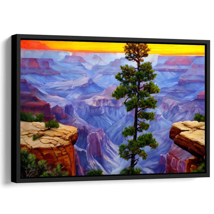 Vigil of the Evergreen: A Solitary Pine Stands Tall