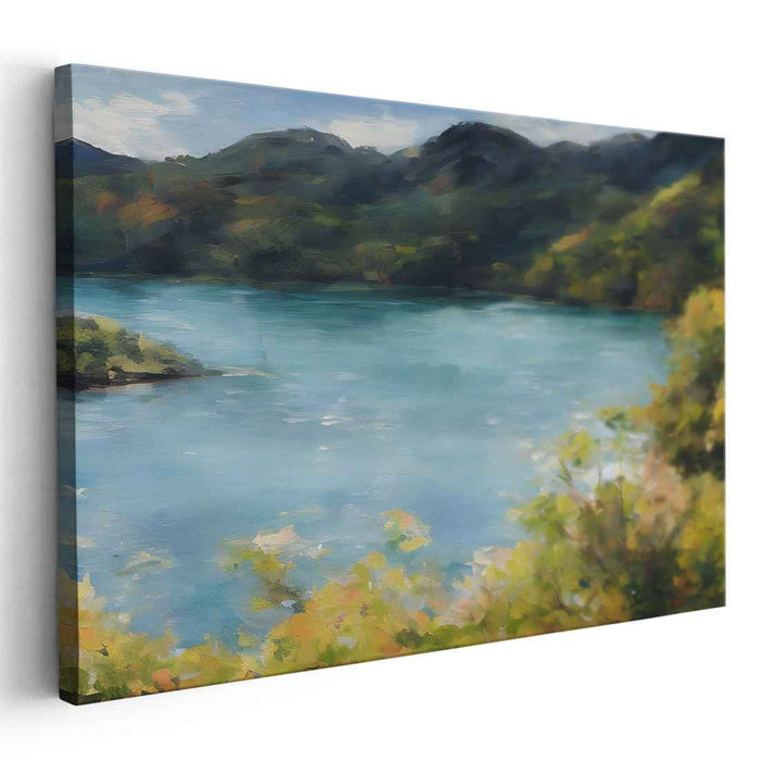 Brushstrokes Dance With Light: Impressionist Landscape Canvas Art