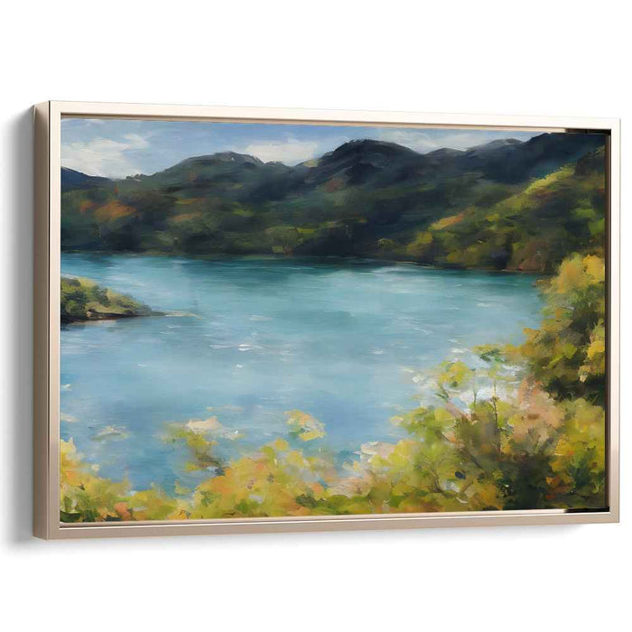Brushstrokes Dance With Light: Impressionist Landscape Canvas Art