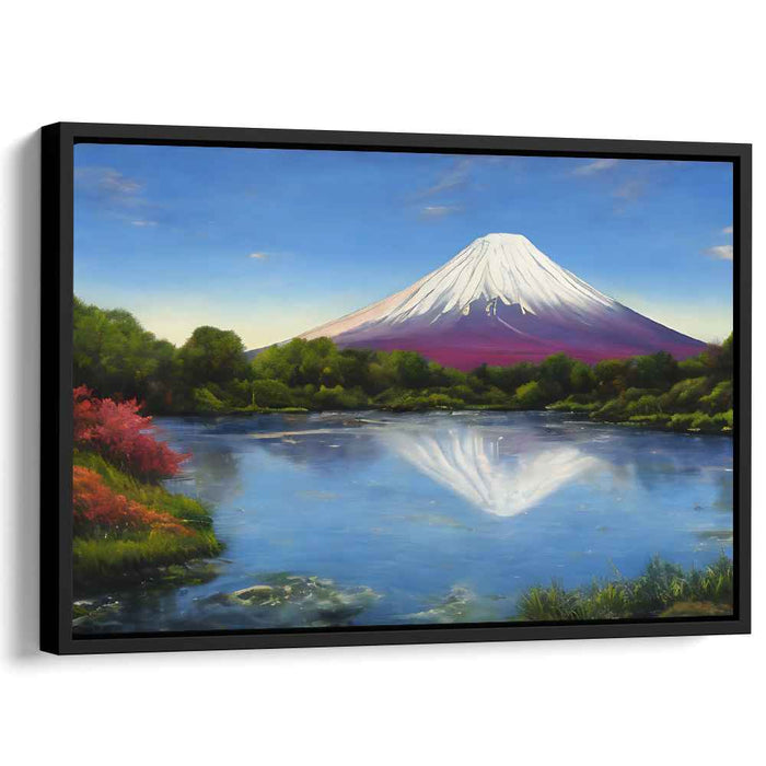 Eternal Fuji Essence: Majestic Mount Fuji Landscape Canvas Art