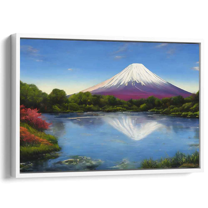 Eternal Fuji Essence: Majestic Mount Fuji Landscape Canvas Art