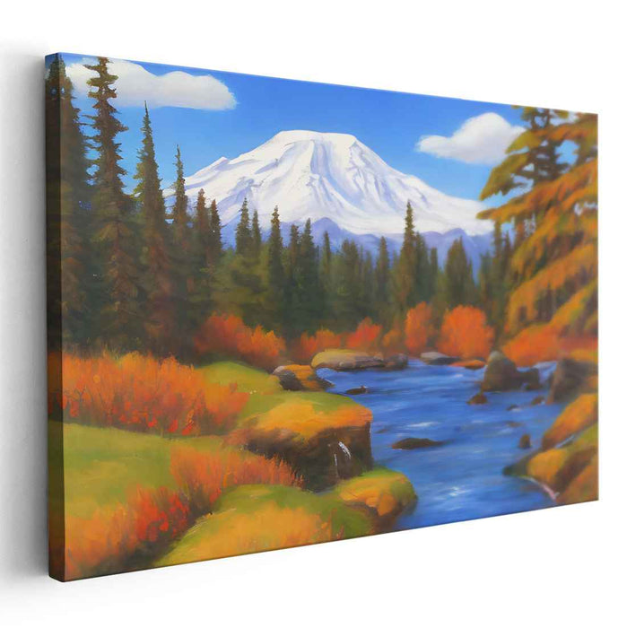 Realism Mount Rainier #110