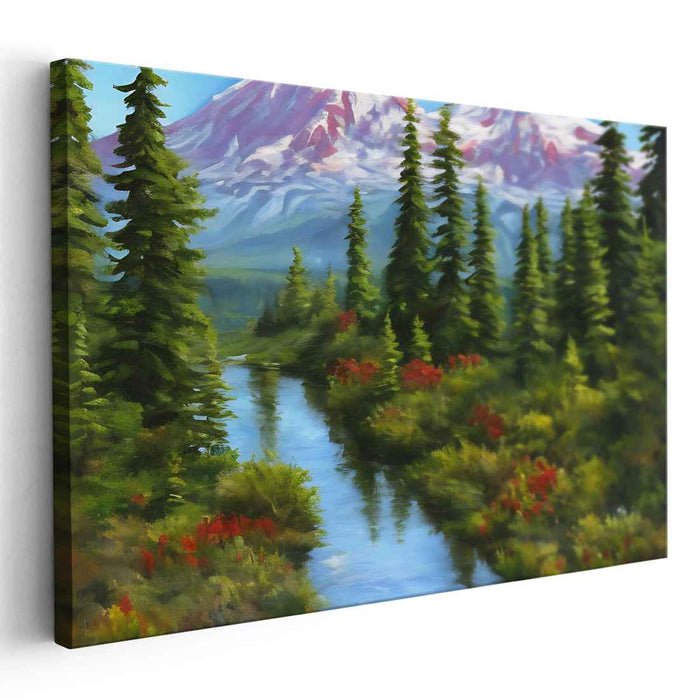 Realism Mount Rainier #114