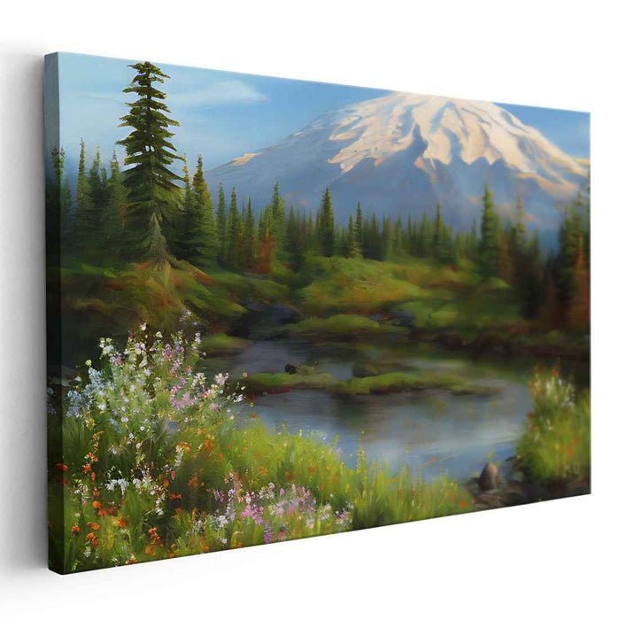 Realism Mount Rainier #121