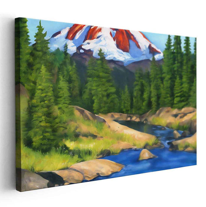 Realism Mount Rainier #129