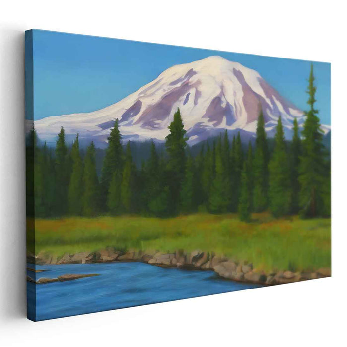 Realism Mount Rainier #130