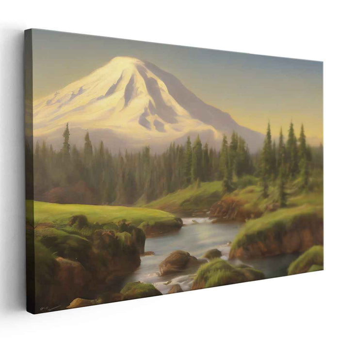 Realism Mount Rainier #138