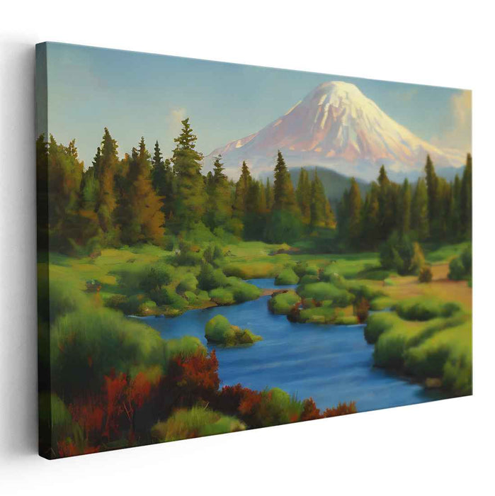 Realism Mount Rainier #140