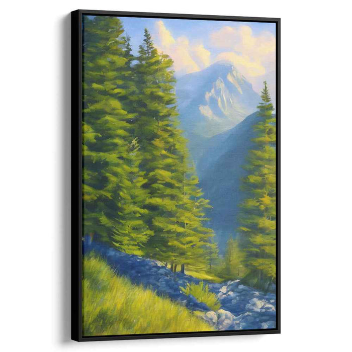 Boundless Beyond: Majestic Landscape Canvas Art Print