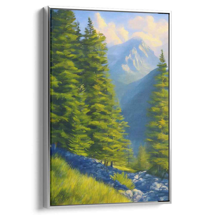 Boundless Beyond: Majestic Landscape Canvas Art Print