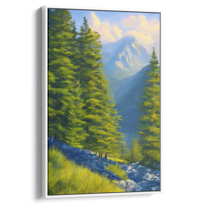 Boundless Beyond: Majestic Landscape Canvas Art Print