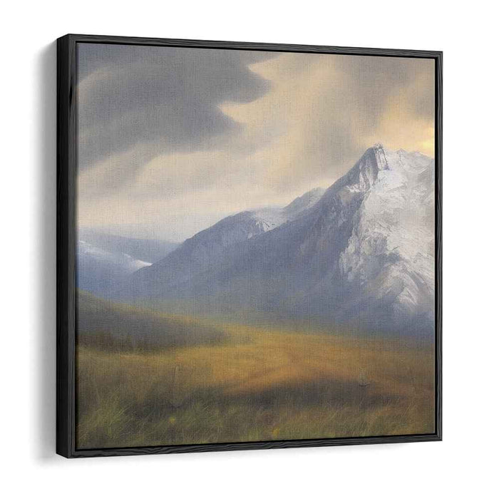 Tranquil Horizon Haven: Tranquil Landscape Canvas Art