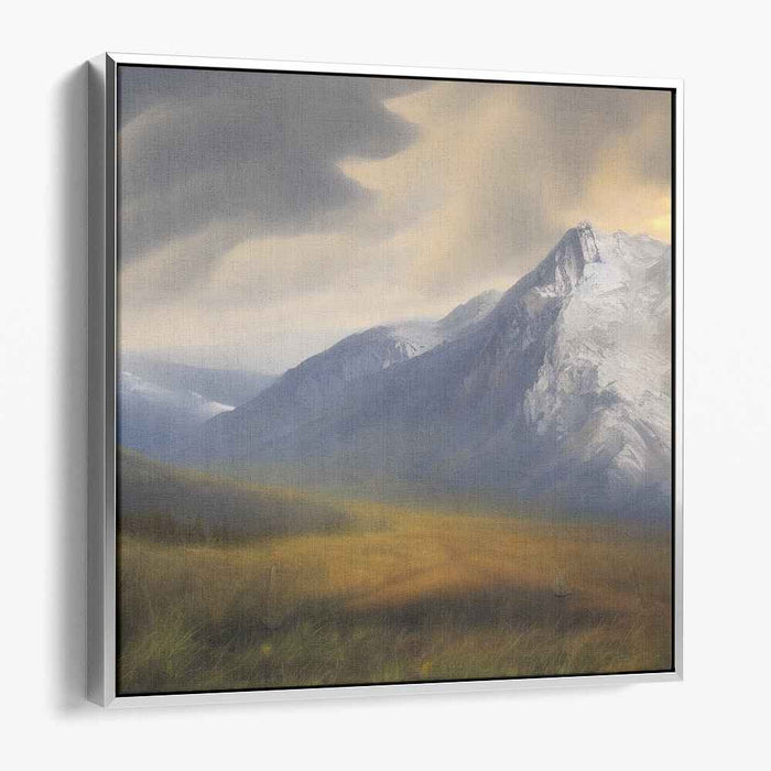 Tranquil Horizon Haven: Tranquil Landscape Canvas Art