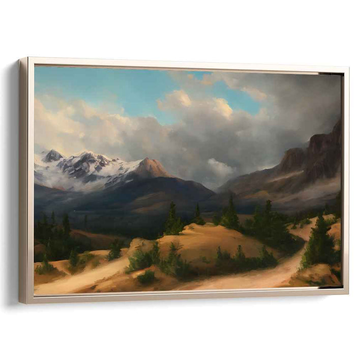 Gentle Earth Symphony: Serene Landscape Canvas Art