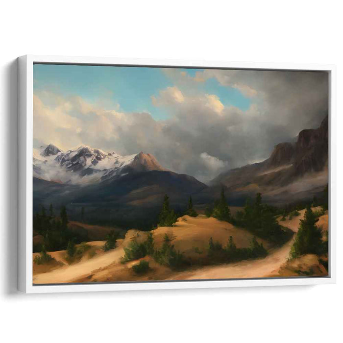 Gentle Earth Symphony: Serene Landscape Canvas Art
