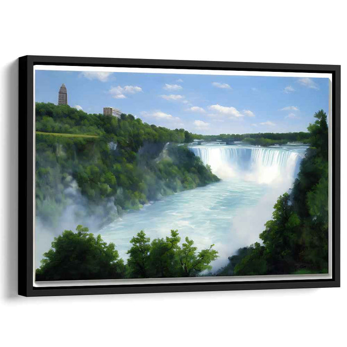 Grandiose Wilderness Portrait: Nature's Grandeur Captured on Canvas