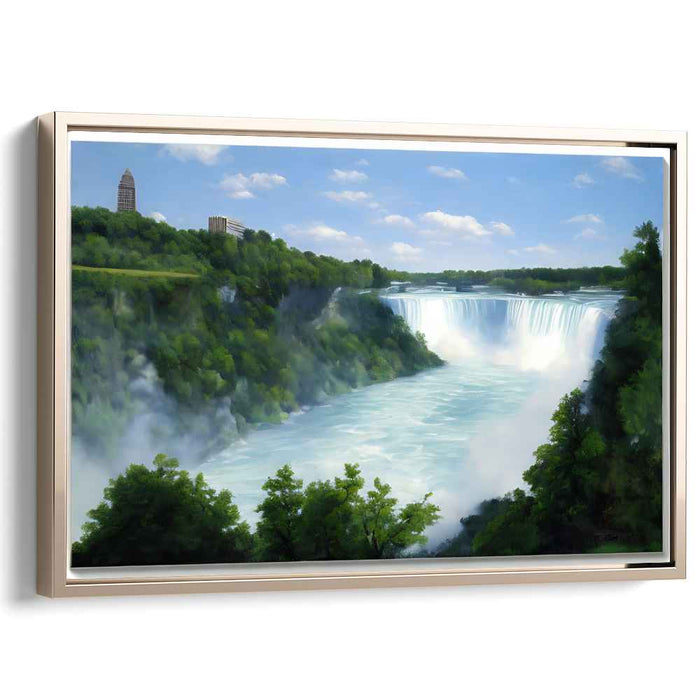 Grandiose Wilderness Portrait: Nature's Grandeur Captured on Canvas