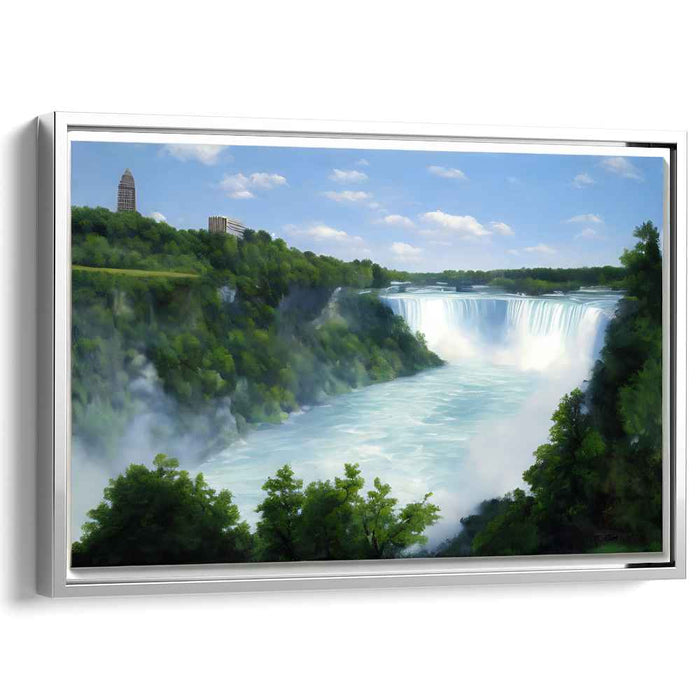 Grandiose Wilderness Portrait: Nature's Grandeur Captured on Canvas