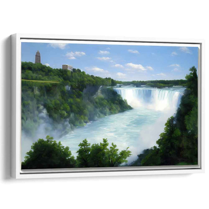 Grandiose Wilderness Portrait: Nature's Grandeur Captured on Canvas