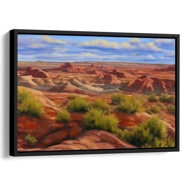 Twilight Melody: Expansive Landscape Canvas Art Print