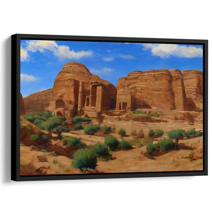 Ancient Desert Majesty: Petra's Timeless Beauty