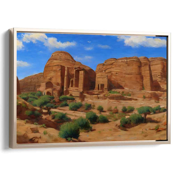 Ancient Desert Majesty: Petra's Timeless Beauty