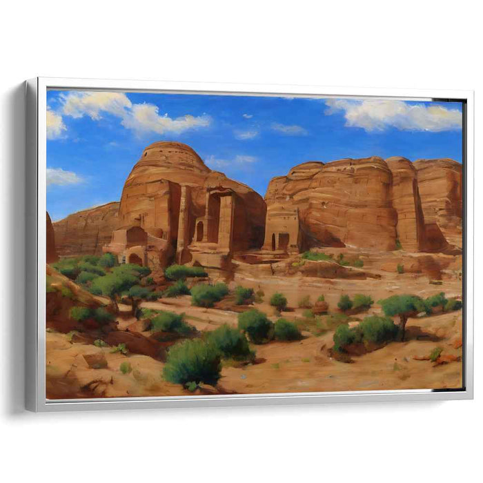 Ancient Desert Majesty: Petra's Timeless Beauty