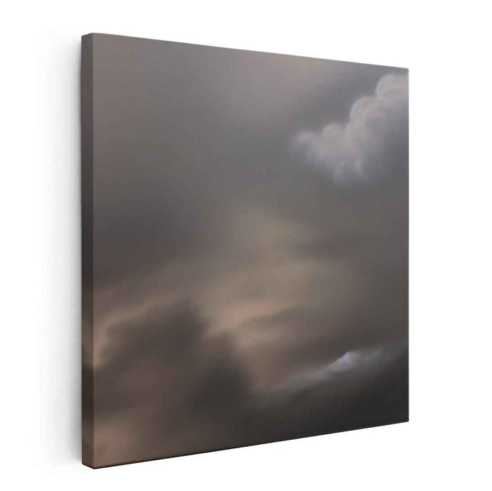 Thunderous Skies Unleashed: Dramatic Storm Clouds Canvas Art