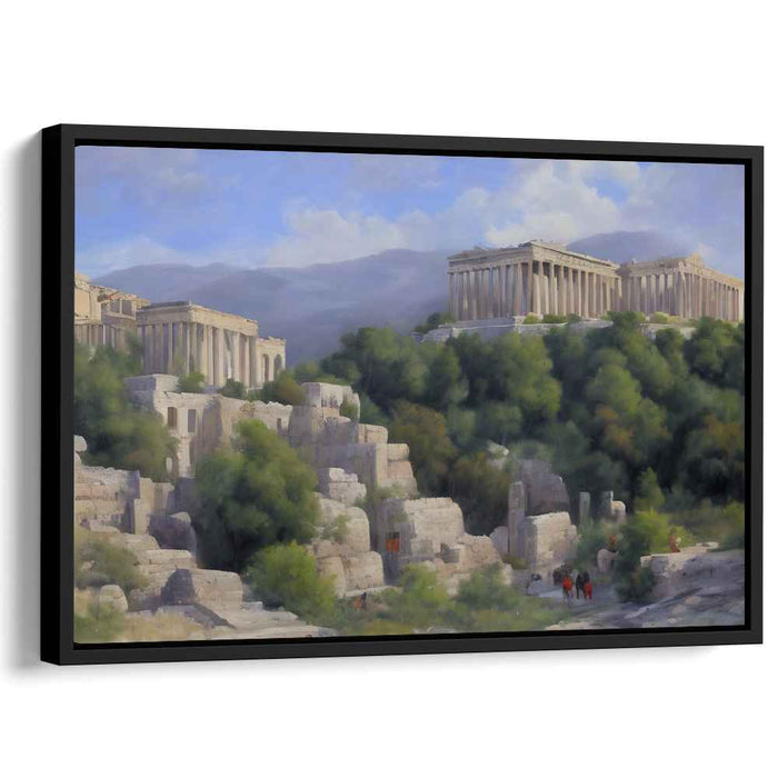 Eternal Reminiscence: The Acropolis of Athens in Romantic Splendor