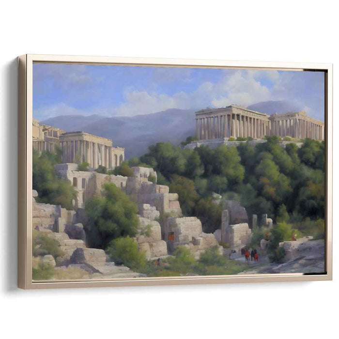 Eternal Reminiscence: The Acropolis of Athens in Romantic Splendor