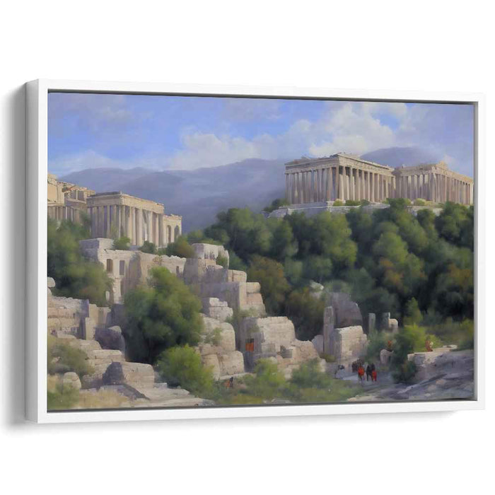 Eternal Reminiscence: The Acropolis of Athens in Romantic Splendor