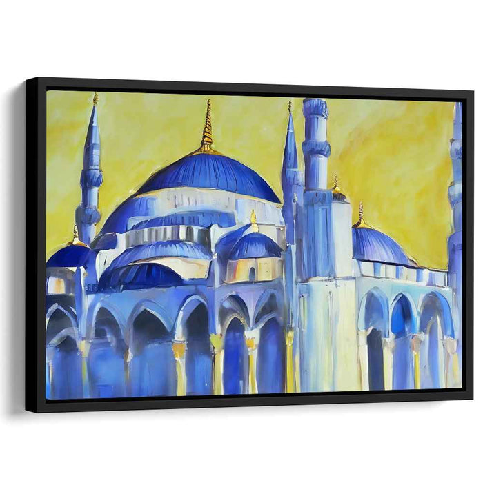 Harmony in Color Symphony: A Symphony of Blue and Yellow