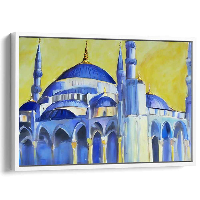 Harmony in Color Symphony: A Symphony of Blue and Yellow