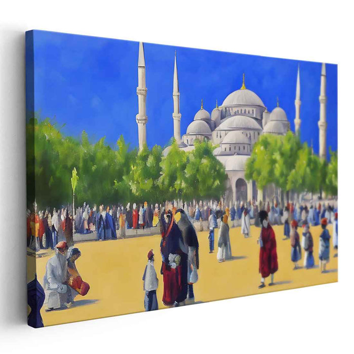 Realism Blue Mosque #112