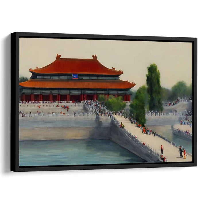 Dynasty Impressions: Ancient Chinese Palace Canvas Art Print