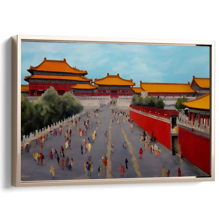 Worldly Wonders: Captivating Cultural Canvas Art Print