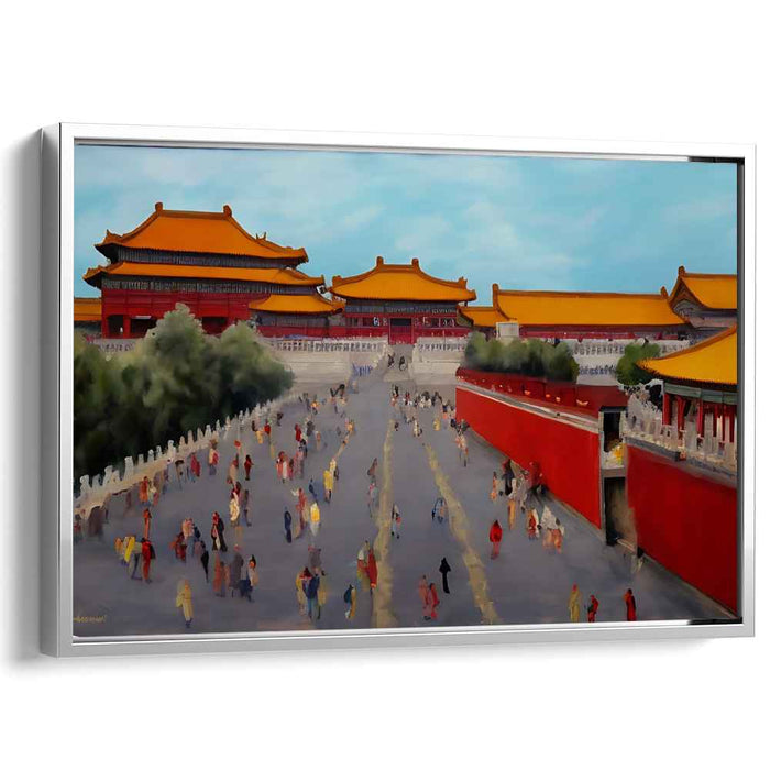 Worldly Wonders: Captivating Cultural Canvas Art Print