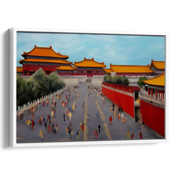 Worldly Wonders: Captivating Cultural Canvas Art Print