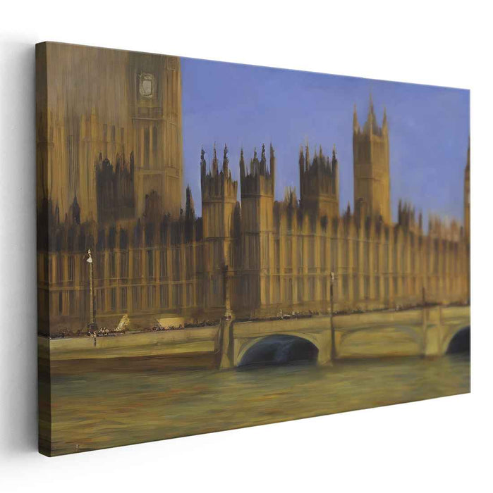 Golden Hour Parliament Dance: The Houses of Parliament at Sunset