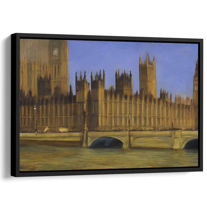 Golden Hour Parliament Dance: The Houses of Parliament at Sunset