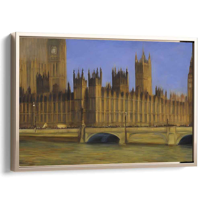 Golden Hour Parliament Dance: The Houses of Parliament at Sunset