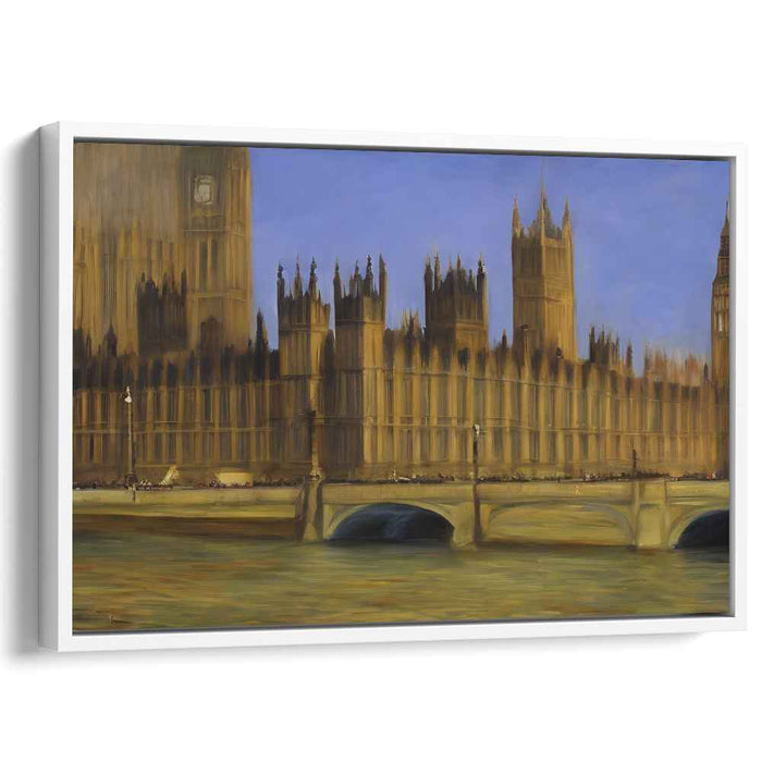 Golden Hour Parliament Dance: The Houses of Parliament at Sunset